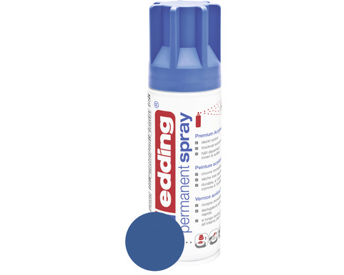 edding® Permanent-Spray enzianblau matt 200 ml