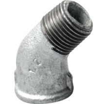 Winkelstück aus Metall mit Gewinde