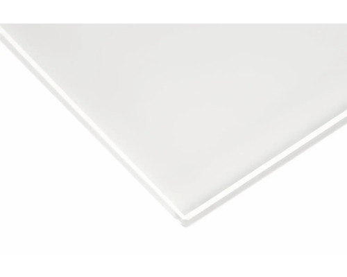 Weiße Acrylglasplatte