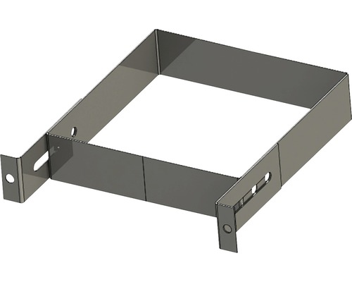 Wandhalterung Jeremias Furado F 0-10cm mit Innenmaß 23x23cm Außenmaß 33x33cm Metall-Montagerahmen mit Befestigungslöchern