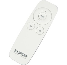 Eurom Fernbedienung mit Tasten für Ein, Aus und Maximalleistung