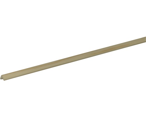 Winkelleiste Fichte/Kiefer roh 10x10 mm L:1000 mm Eckprofil aus Kunststoff