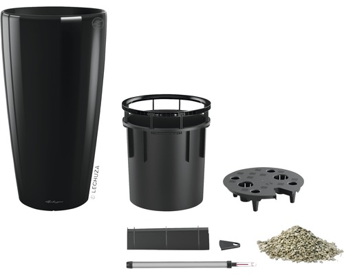 Blumenkübel mit Bewässerungssystem und Zubehör