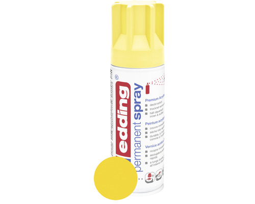 edding® Permanent-Spray verkehrsgelb matt 200 ml