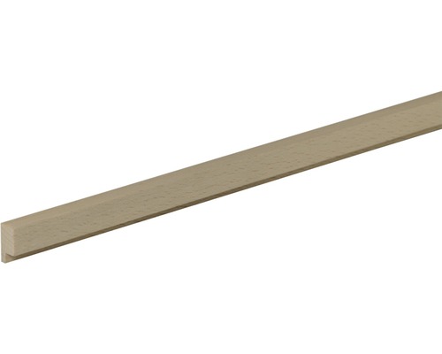 Falzleiste Buche roh - 950 x 20 x 10 mm