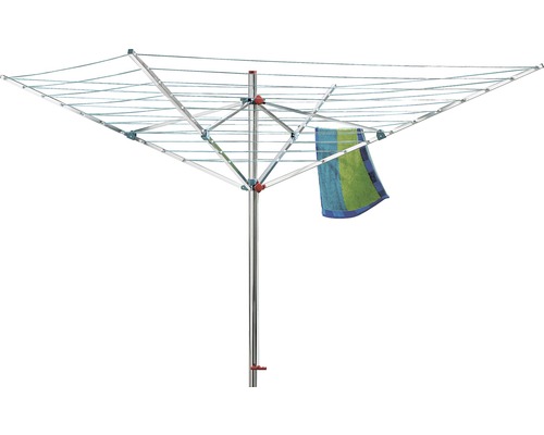 Drehflügelwäschetrockner mit Wäsche