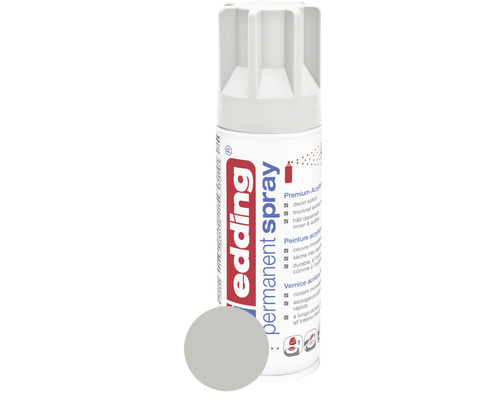 edding® Permanent-Spray lichtgrau matt 200 ml