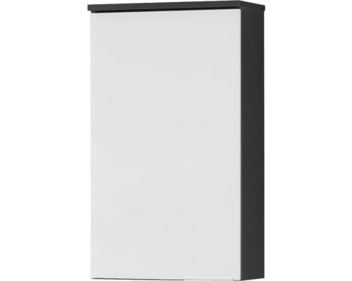 Hängeschrank Fackelmann Style 70x40,5x22,5 cm links weiß/anthrazit Hängeschrank für Badezimmer