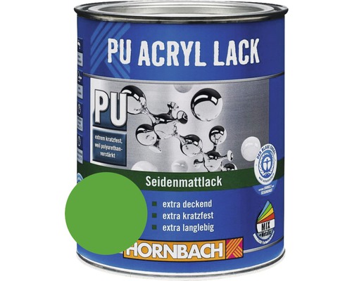 HORNBACH Buntlack PU Acryllack seidenmatt caipirinha grün 375 ml