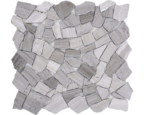 Natursteinmosaik Marmor Ciot 30/2012 30,5x32,2 cm beige grau