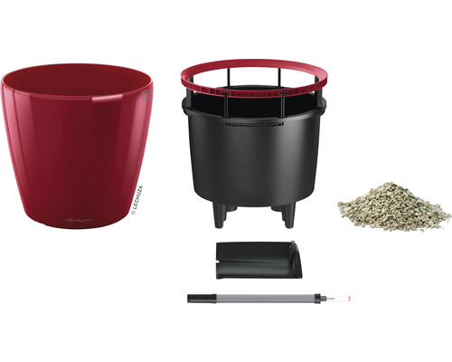 Lechuza Classico 21 Pflanzgefäß Komplettset mit Bewässerungssystem und Zubehör