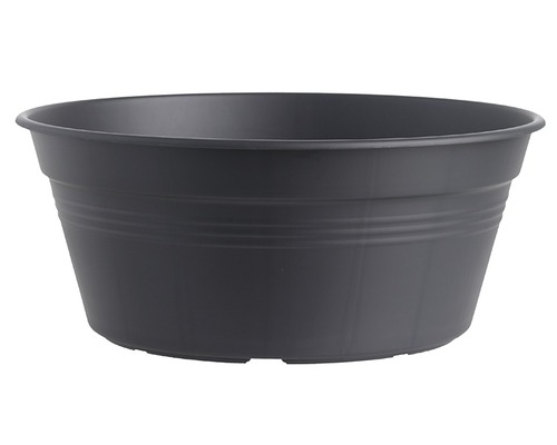 Pflanzschale elho Green Basics Bowl Kunststoff Ø 38 H 16 cm schwarz