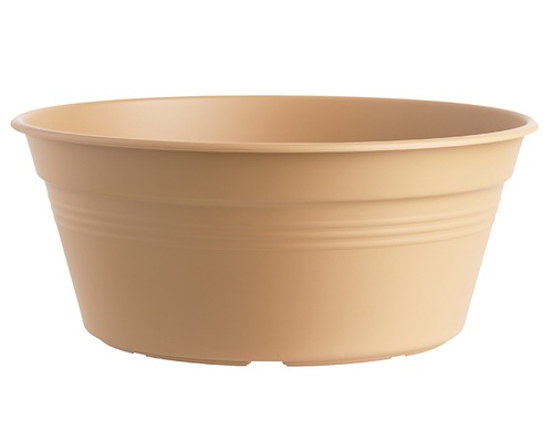 Pflanzschale elho Green Basics Bowl Kunststoff Ø 33 H 14 cm terracotta