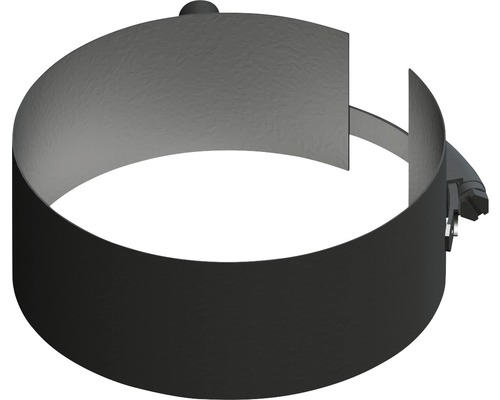 Pellet-Ofenrohr-Verbinder Jeremias Pellet-Line Ø 100 mm schwarz mit Gewindemuffe M8 Rohrschelle zur Befestigung von Rohren