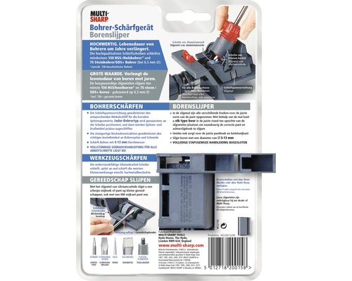 Multi Sharp Bohrer Schärfgerät Borenslijper