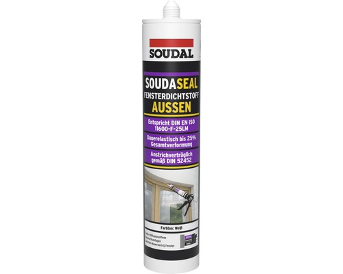 Soudal Soudaseal Fensterdichtstoff aussen weiß 290 ml