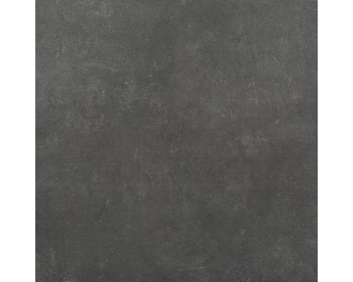 Feinsteinzeug Terrassenplatte Mirava Hometek black matt 60x60x2 cm rektifiziert
