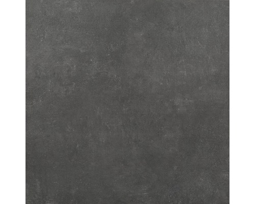 Feinsteinzeug Terrassenplatte Mirava Hometek black matt 60x60x2 cm rektifiziert Fliesenmuster