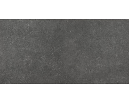 Feinsteinzeug Terrassenplatte Mirava Hometek black matt 60x120x2 cm rektifiziert