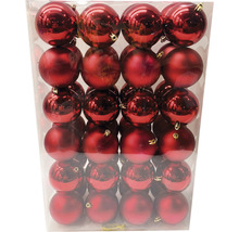 Christbaumkugeln aus Kunststoff Lafiora Ø 8 cm rot 48 Stk.-thumb-4 Christbaumkugeln aus Kunststoff Lafiora Ø 8 cm rot 48 Stk.-thumb-4