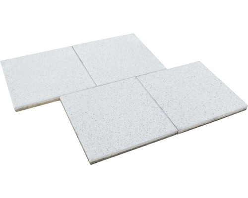 Mehrere Akustikdeckenplatten aus Mineralfaser