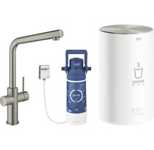 Grohe Küchenarmatur mit Wasserfilter und Heißwasserbereiter