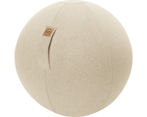 Sitzball Sitting Ball Felt beige Ø 65 cm