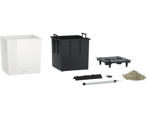 Blumenkasten mit Bewässerungssystem und Zubehör