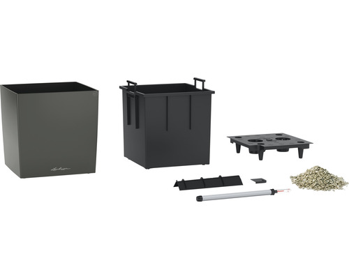 Lechuza Cubico Pflanzgefäß mit Zubehör
