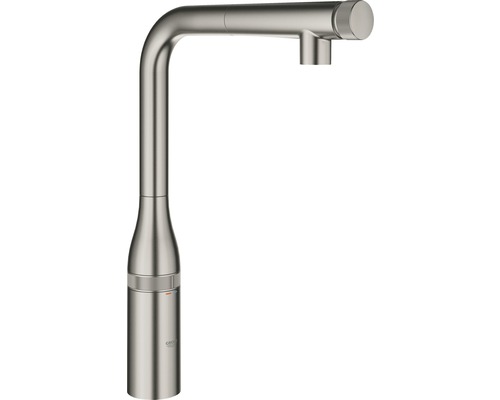 Küchenarmatur Grohe Essence SmartControl mit Handbrausehard graphite 31615AL0 Grohe Küchenarmatur mit hohem Auslauf