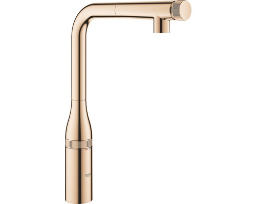 Küchenarmatur Grohe Essence SmartControl mit Handbrause warm sunset 31615DA0 Grohe Essence Einhand-Waschtischarmatur, hoher Auslauf