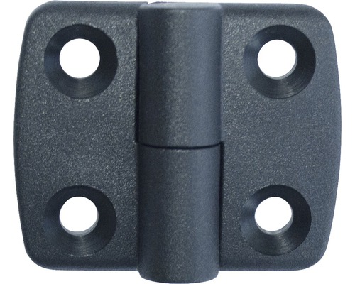 Scharnier Dresselhaus 30 x 30 x 9 mm 20 Stück Scharnier aus Kunststoff mit vier Befestigungslöchern