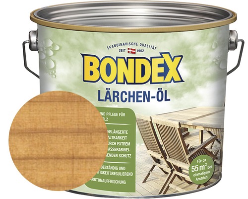Holzöl Bondex Lärchen-Öl 2,5 l Holzöl Bondex Lärchen-Öl 2,5 l