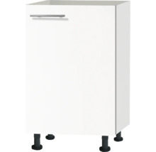 Spülenunterschrank Optifit Bengt weiß 50x87x58,4 cm mit Drehtür-thumb-0 Spülenunterschrank Optifit Bengt weiß 50x87x58,4 cm mit Drehtür-thumb-0