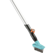 Gardena Waschbürste mit Wasseranschluss und Teleskopstiel zur Reinigung von Oberflächen