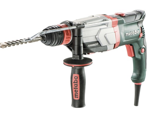 Metabo Bohrhammer mit Bohrer und Zusatzhandgriff