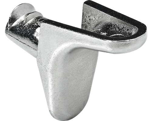 Sekura 2.1 - Bodenträger, vernickelt Ø 5 mm, 100 Stück Regalbodenträger aus Metall