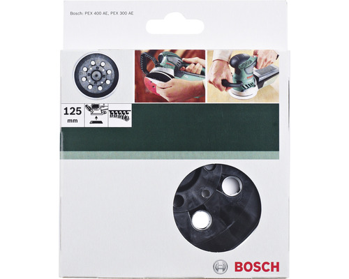 Bosch Schleifscheiben Set für Exzenterschleifer mit 125 Millimeter Durchmesser