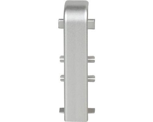 Zwischenstück Silber 50/20, geeignet für SU060L & FU060L Aluminium Eckverbinder für Zaunelemente