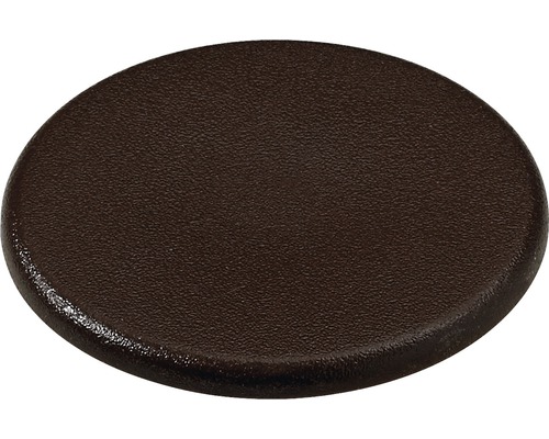 Abdeckkappe für Rastex 12/15 mm, braun, 100 Stück Runde Abdeckkappe