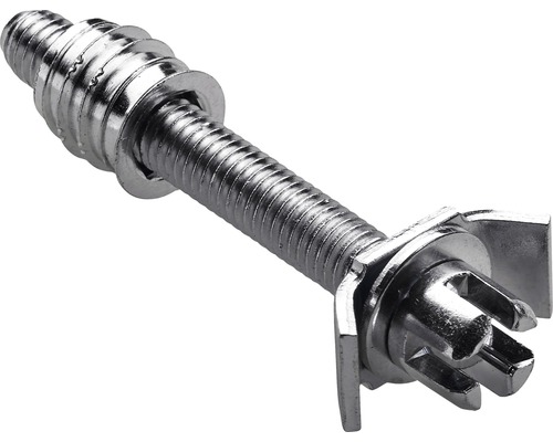 Verbindungsschraube mit Eindrehmuffe M8x0 mm, 10 Stück WC-Sitz Befestigungsbolzen