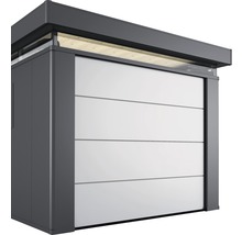 Moderne Fertiggarage mit Sektionaltor