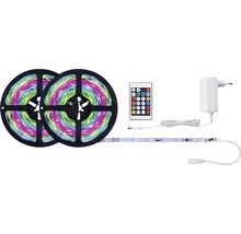 LED Lichtband Set mit Fernbedienung und Stromadapter