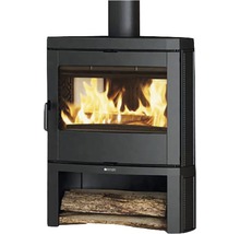 Kaminofen mit Holzscheiten