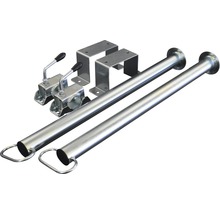 Anhänger-Zurrösen-Set mit Rohren, Halterungen und Hebelspannverschlüssen