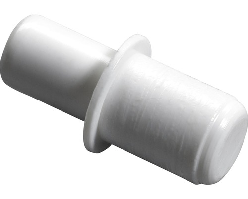 Steckbodenträger, Kunststoff weiß Ø 5/6 mm, 100 Stück