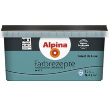 Alpina Wandfarbe Farbrezepte Petrol de Luxe 1 l-thumb-1 Alpina Wandfarbe Farbrezepte Petrol de Luxe 1 l-thumb-1