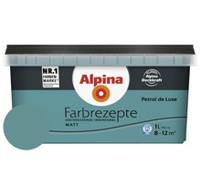 Alpina Wandfarbe Farbrezepte Petrol de Luxe 1 l-thumb-0 Alpina Wandfarbe Farbrezepte Petrol de Luxe 1 l-thumb-0