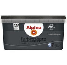 Alpina Wandfarbe Farbrezepte Dunkle Eleganz 1 l-thumb-1 Alpina Wandfarbe Farbrezepte Dunkle Eleganz 1 l-thumb-1