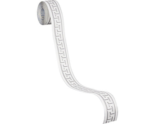 Dekoratives Klebeband mit Mäandermuster auf einer Rolle